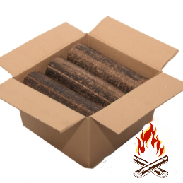 DEUX PALETTES Bûches de Jour Premium – 160 Cartons, 10 Stères Bois Traditionnel - Chaleur intense et durable, 100% naturel et respectueux de l'environnement – Image 2