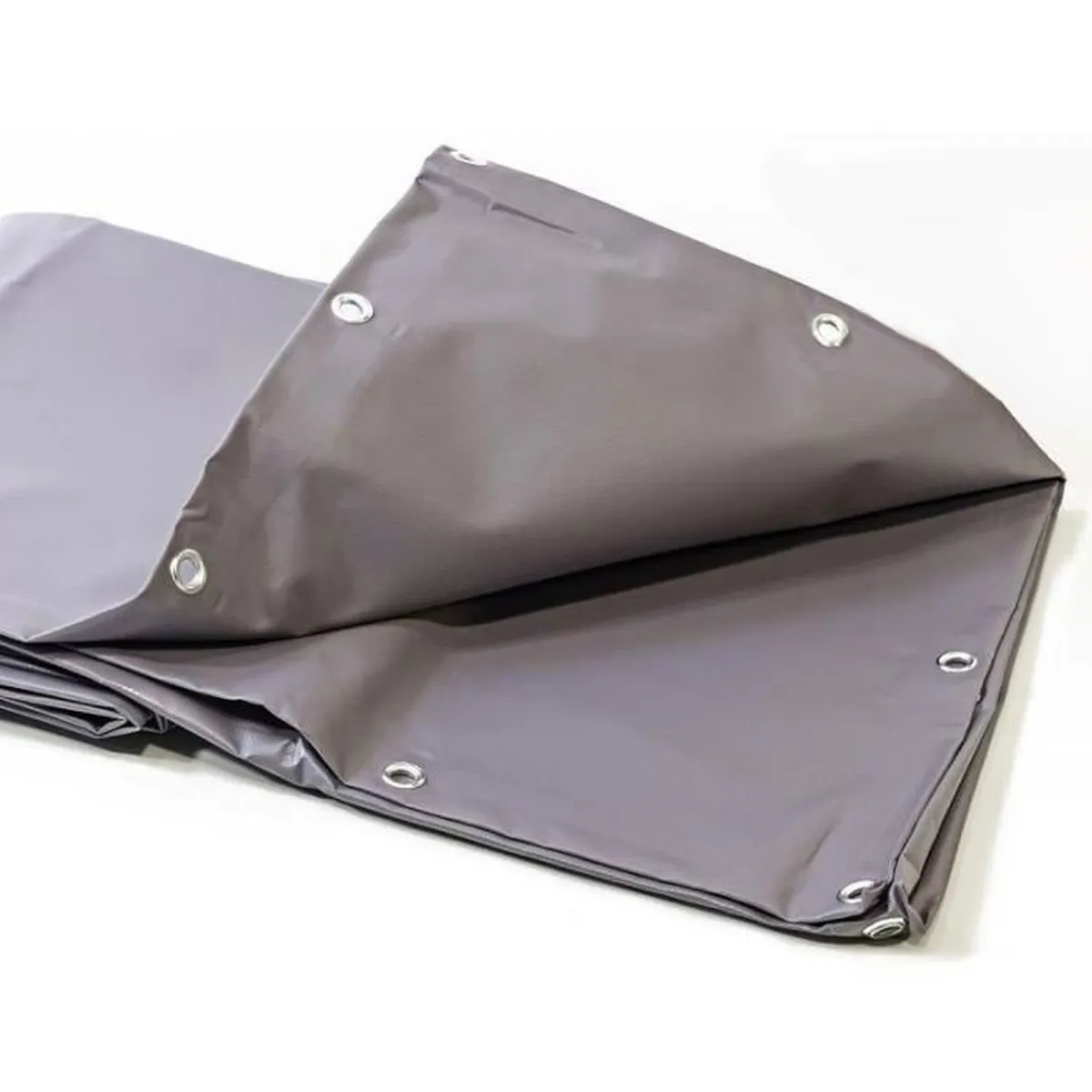 Bâche Toiture 4X5m Ultra Résistante et Étanche - Fabriquée en France - Grise - KALEMBAL - 600g/m² - Protection UV - 20m2 – Image 3