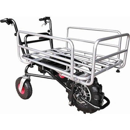 Brouette Électrique 24V DEFPRO - Charge 120kg: Outil de Jardinage Puissant et Pratique