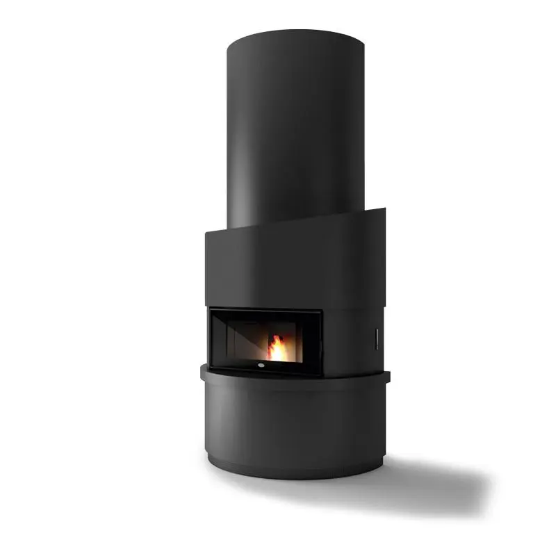 Cheminée à Granules Ventilée EVACALOR Michelangelo 12 kw - Chauffage Efficace et Puissant, Design Moderne - Garantie 2 ans – Image 3