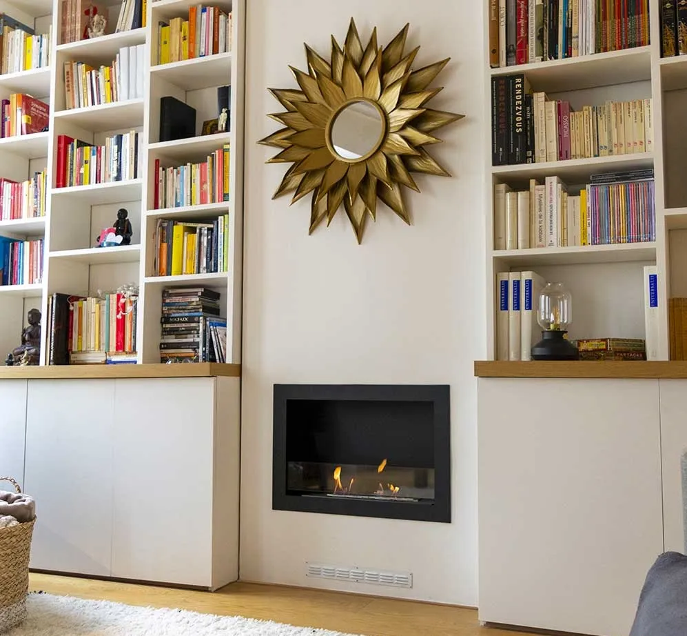 Cheminée Éthanol Insert HF 1-500 : Design Moderne et Performances Optimal - IGNISIAL PARIS – Image 2