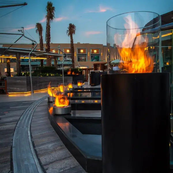 Cheminée Bio-Éthanol Totem Commerce: Élégance et Écologie pour votre Intérieur – Image 2