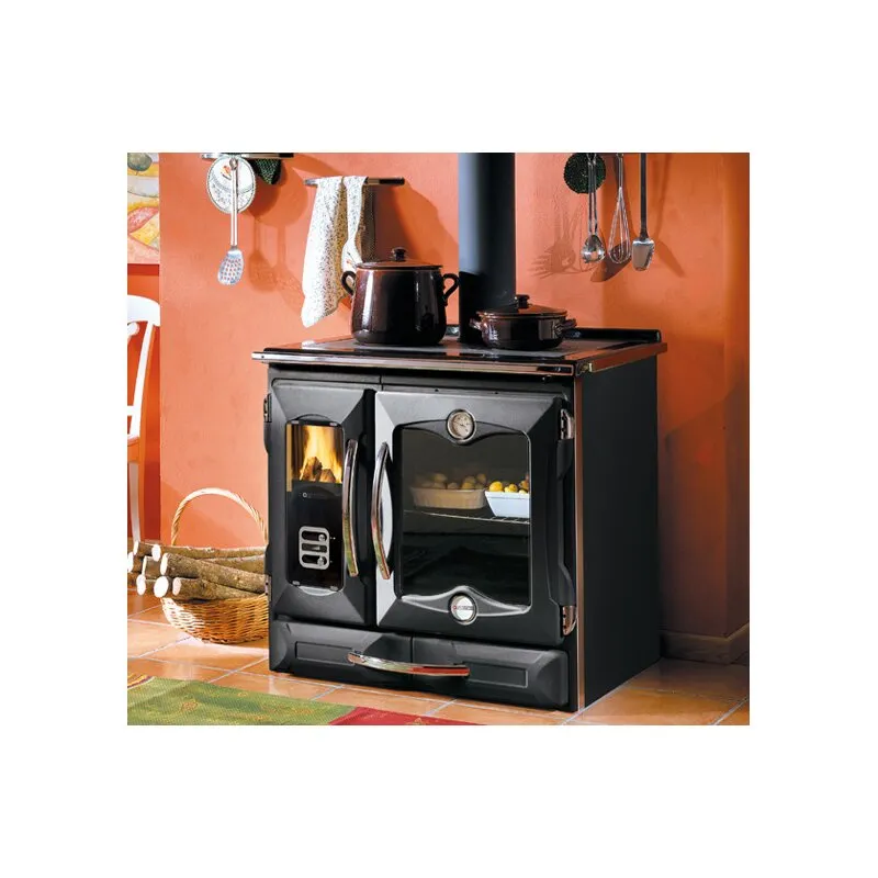 Cuisinière à Bois LA NORDICA Suprema 4.0 10kW – Fonte Haut de Gamme, Performance et Esthétique – Image 4