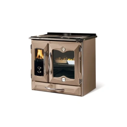 Cuisinière à Bois LA NORDICA Suprema 4.0 10kW – Fonte Haut de Gamme, Performance et Esthétique