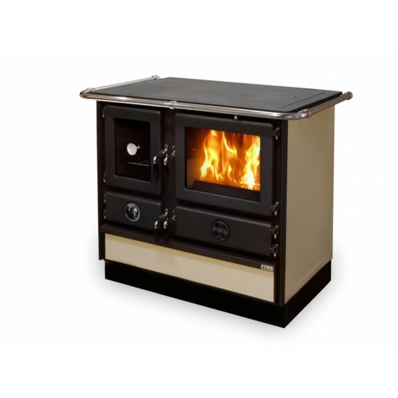Cuisinière à Bois/Charbon Bouilleur Super Thermo Magnum 16.4kW: Chaleur et Performance pour votre Maison – Image 4