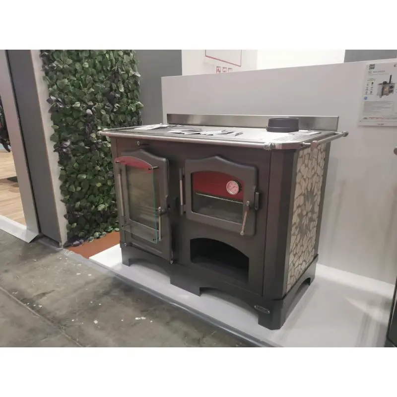 Cuisinière à Bois LINCAR Duchessa 15 kW: Chauffage Efficace et Économique - Haute Performance et Design Élégant – Image 5