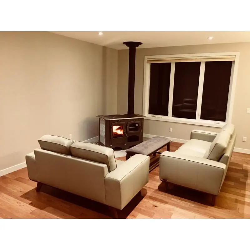 Cuisinière à Bois LINCAR Duchessa 15 kW: Chauffage Efficace et Économique - Haute Performance et Design Élégant – Image 3