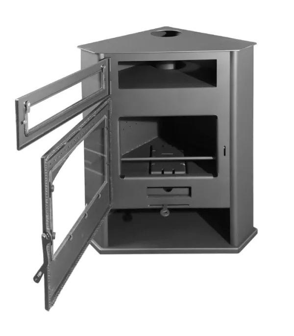 Poêle à Bois d’Angle R2 Horno Plus J.Panadero - Chauffage Efficace et Design | 12,2 KW - 82% Efficacité | Garantie 2 ans – Image 5