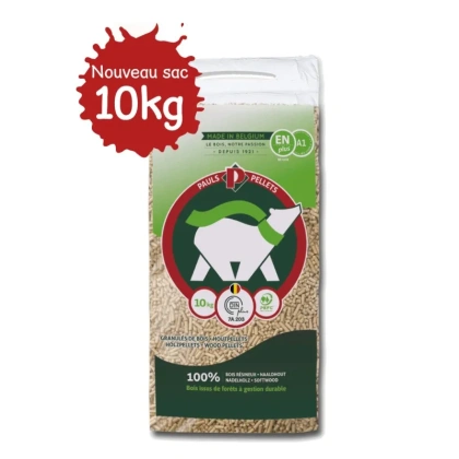 Granulés de Bois PAULS Pellets 104x10kg - Énergie Durable et Économique - Qualité Premium, 100% Naturels - Livraison Gratuite