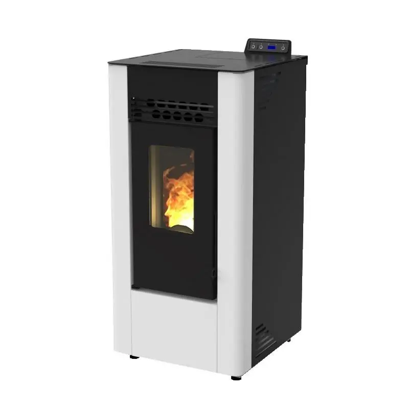 Pack Poêle à Granulés C9 FIREMATIC + Kit Ventouse Dinak: Chauffage Efficace et Économique - 7.9 kW, 226 m3 - Poêle à Granulés Ventilé Étanche, Systèmes Innovants, Installation Facile – Image 3