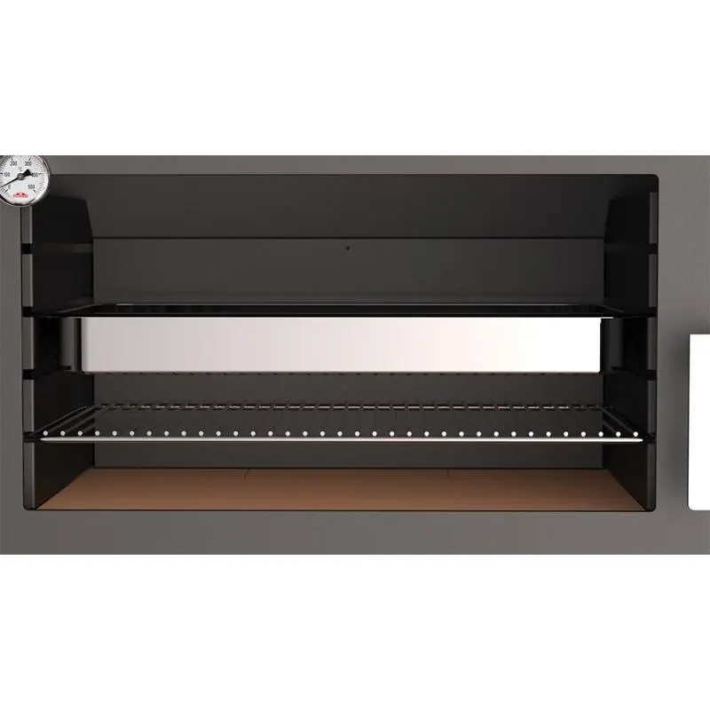 Poêle à Bois avec Four BRONPI Murano 14 kW – Chauffage Efficace et Cuisson Précise - Design Élégant, Haute Performance - Achat en Ligne – Image 7