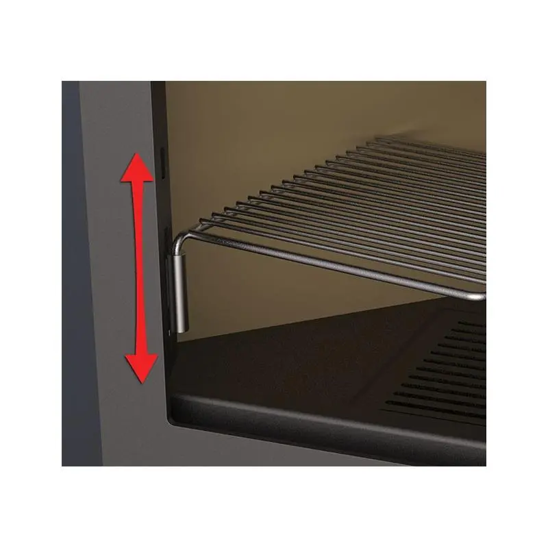 Poêle à bois d’angle avec four BRONPI Lerma 9kW – Chauffage Efficace, Design et Économique - Poêle à Bois Lerma 9kW: Design Moderne, Haute Performance – Image 6