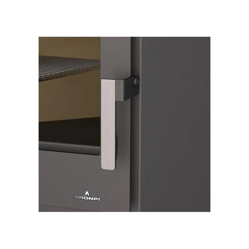 Poêle à bois d’angle avec four BRONPI Lerma 9kW – Chauffage Efficace, Design et Économique - Poêle à Bois Lerma 9kW: Design Moderne, Haute Performance – Image 7