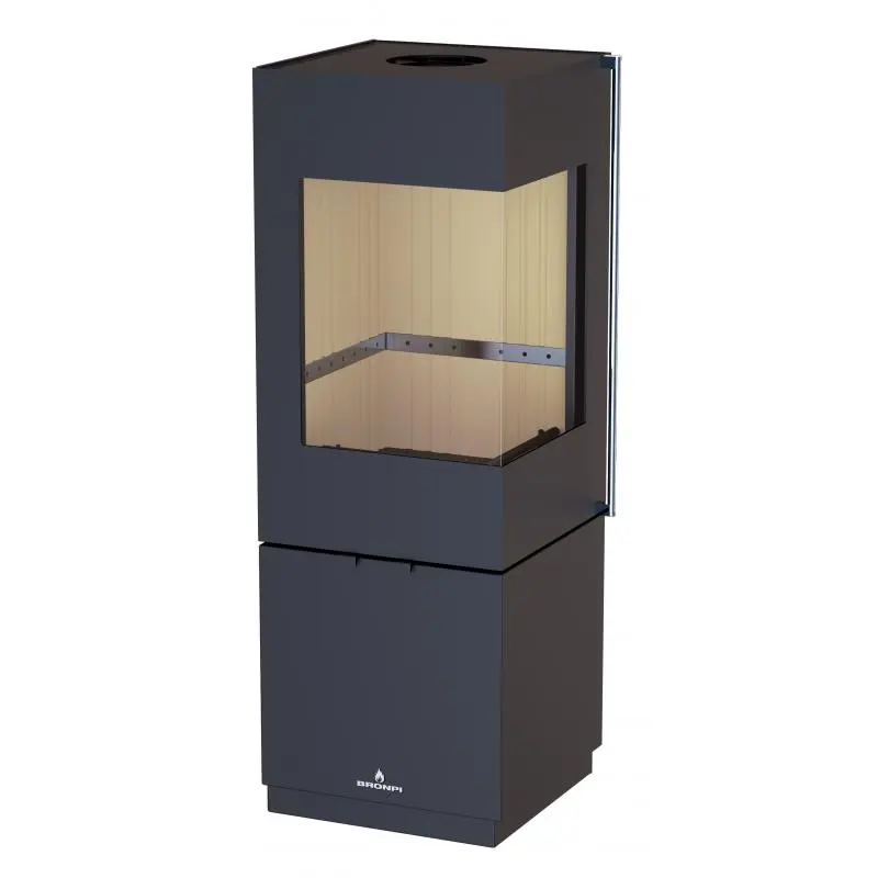 Poêle à Bois Étanche BRONPI Bombay E 7 kW - Chauffage Puissant et Écologique - Garantie 5 ans – Image 4