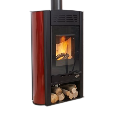 Poêle à Bois Étanche Godin StyleDesign 400194 Carmin: Chauffage Efficace et Design Moderne pour Intérieur – Image 2