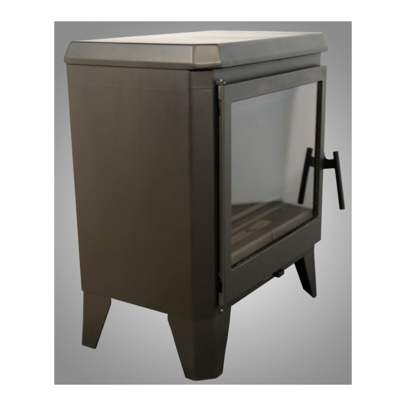 Poêle à Bois PANADERO Chambéry 7 kW - Chauffage Haut de Gamme, Économique et Efficace | Poêle à Bois Design avec Technologie de Verre Propre et Triple Combustion – Image 4