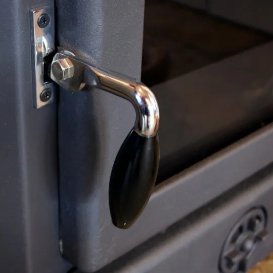 Poêle à Bois Vulkan 14 kW: Chauffage Puissant et Esthétique pour Maison - MBS - Garantie 2 ans – Image 4