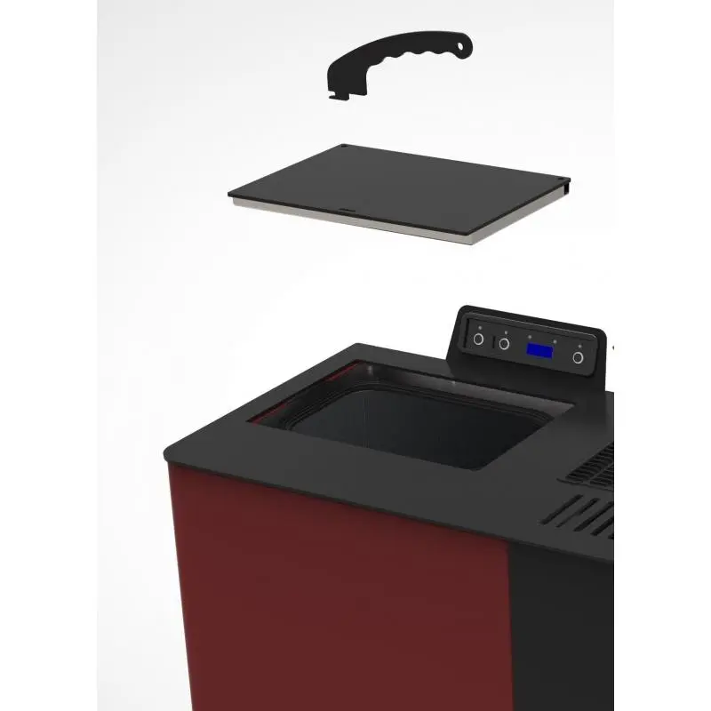 Poêle à Granulés FIREMATIC S11 10.2 kW Extra Plat Ventilé Étanche - Chauffage Efficace pour Grands Espaces – Image 3