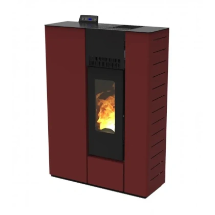Poêle à Granulés FIREMATIC S11 10.2 kW Extra Plat Ventilé Étanche - Chauffage Efficace pour Grands Espaces
