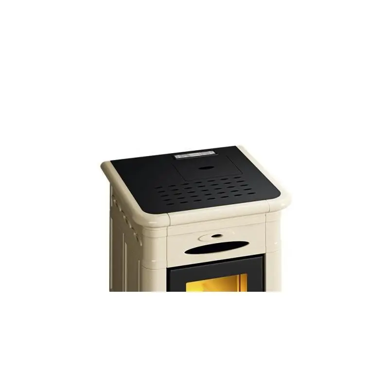 Poêle à Granules Céramique Ventilé EVACALOR Alina 9.5 kW – Chauffage Efficace pour Grands Espaces – Image 4