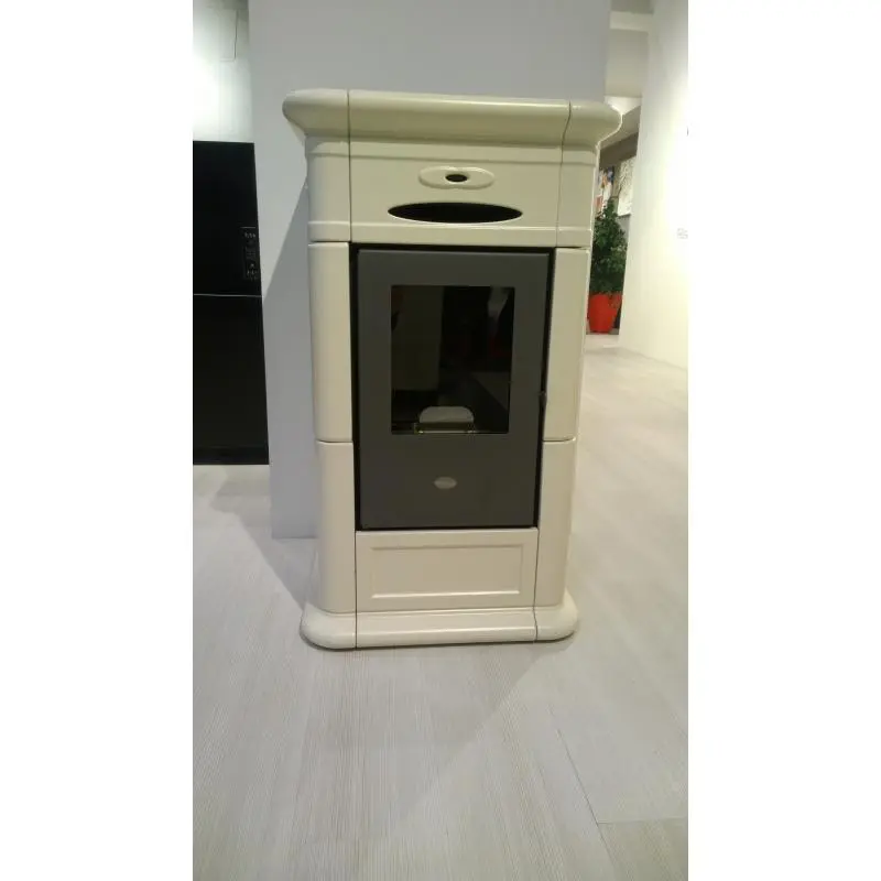 Poêle à Granules Céramique Ventilé EVACALOR Alina 9.5 kW – Chauffage Efficace pour Grands Espaces – Image 6