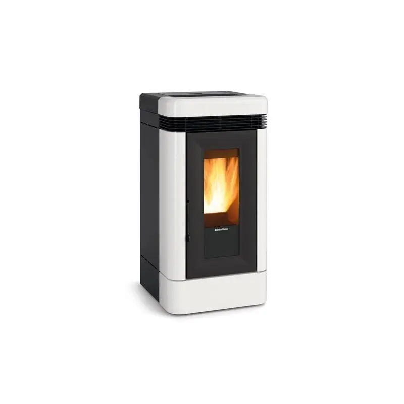 Poêle à Granulés Ventilé Céramique EXTRAFLAME Lucia 13 kW – Chauffage Efficace et Design, WIFI et Télécommande Inclus – Image 3