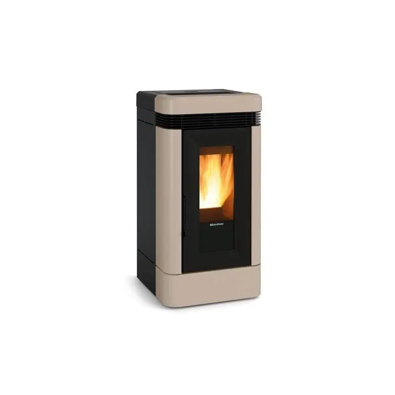 Poêle à Granulés Ventilé Céramique EXTRAFLAME Lucia 13 kW – Chauffage Efficace et Design, WIFI et Télécommande Inclus – Image 2