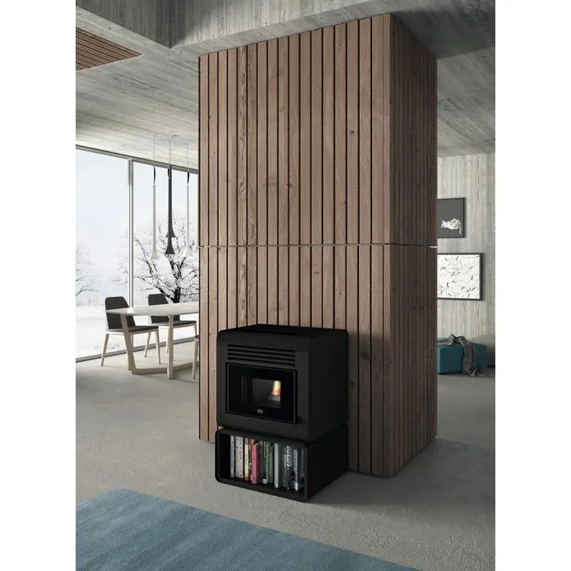 Poêle à Granulés Ventilé EVACALOR Hermes 7,5 kW - Chauffage Haut de Gamme et Économique - Classe A+ - Télécommande Incluse – Image 8