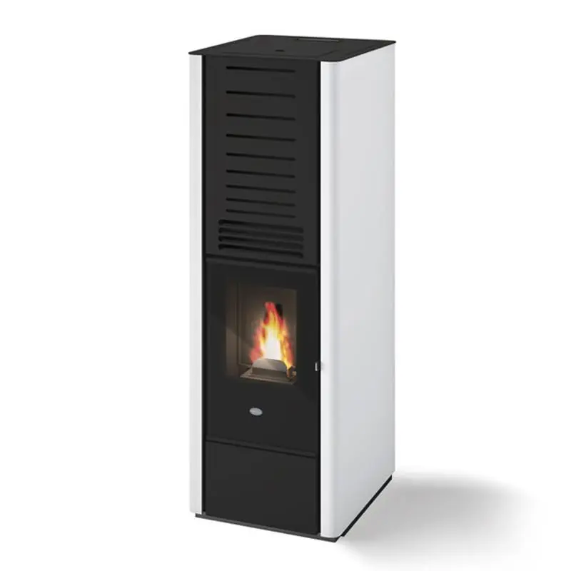 Poêle à Granules Ventilé EVACALOR Karen 9.5 kw: Chauffage Efficace et Économique - Design Élégant, Haute Performance