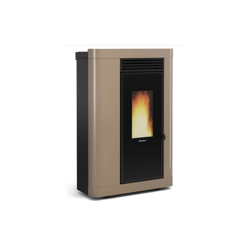 Poêle à Granules Extra-Plat Ventilé EXTRAFLAME Annabella AD Evo 10 kW - Performant et Élégant, Chauffage Haut de Gamme – Image 4