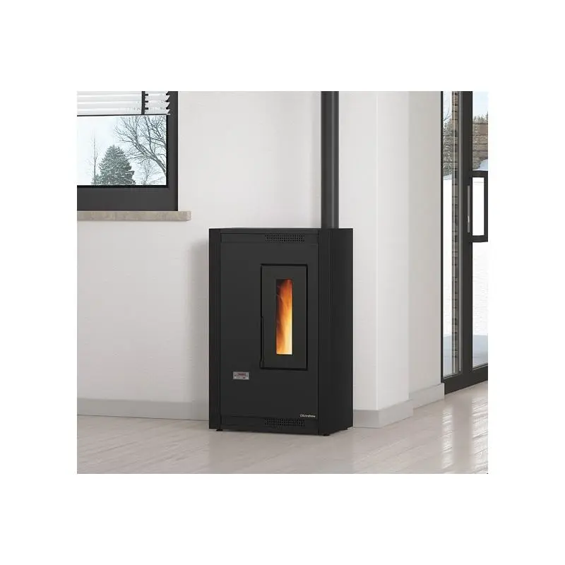 Poêle à Granules Extra Plat EXTRAFLAME Luisella 5 kW – Chauffage Ventilé Efficace pour Pièces de Taille Moyenne – Image 5