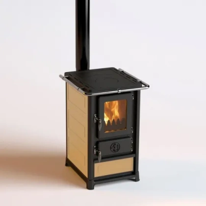 Poêle à Bois Olymp MBS: Chauffage Puissant et Économique pour Grands Espaces - Achat en Ligne
