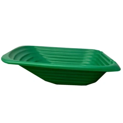 Porte-Charges Plastique 185L pour Brouettes Électriques - Accessoire Indispensable pour Jardinage - Résistant et Durable - Capacité 50 kg - Volume 185 L