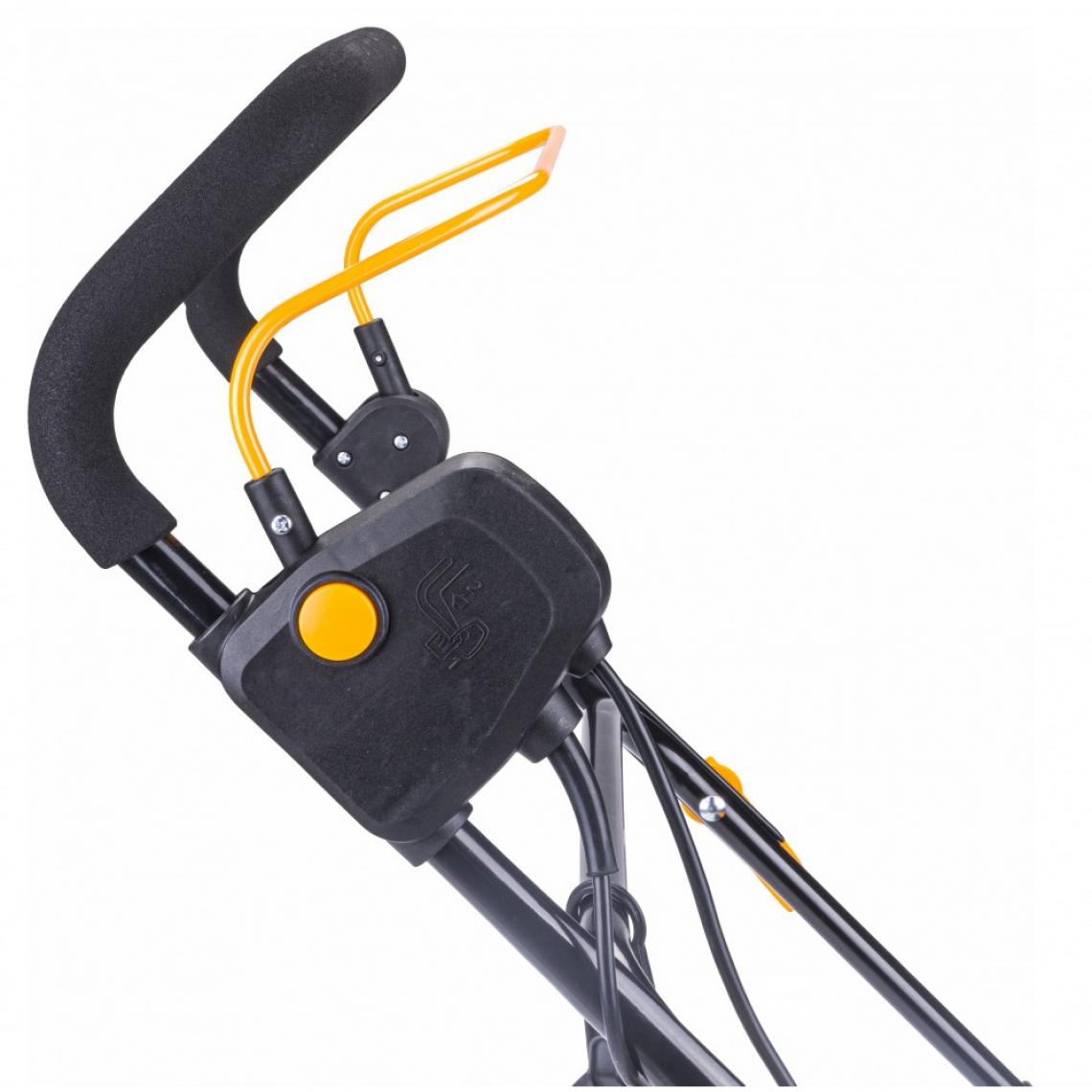 Aérateur Scarificateur Électrique 2550W 230V avec Bac 45L – Gris | Outil Puissant pour Pelouse – Image 6