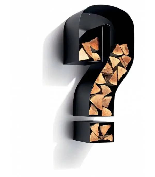 Range Bûches Apros: Stockage de Bois Efficace en Acier Robuste - POINT D’INTERROGATION